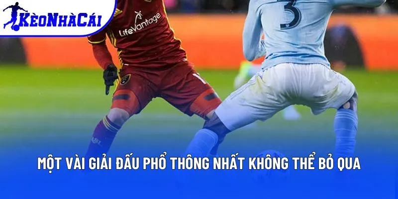 Một vài giải đấu phổ thông nhất không thể bỏ qua