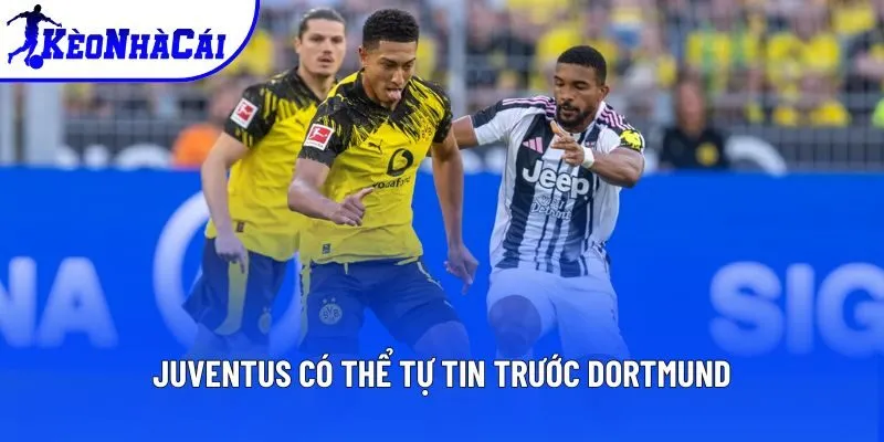 Juventus có thể tự tin trước Dortmund Juventus có thể tự tin trước Dortmund